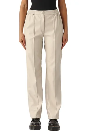 Twin-Set Dame, Bukser, Hvit, XS
