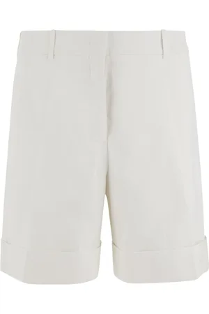 Jil Sander Dame, Shorts, Hvit, M