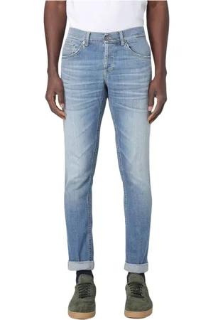 Dondup Herre, Jeans, Blå, W30