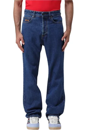 Msgm Herre, Jeans, Blå, L