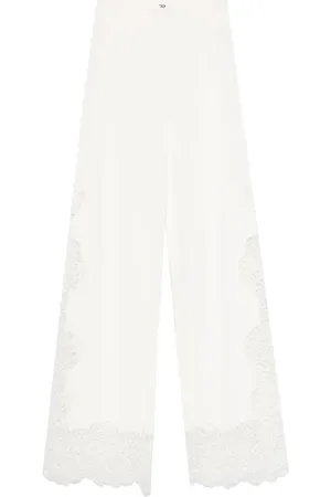 ERMANNO SCERVINO Dame, Bukser, Hvit, S