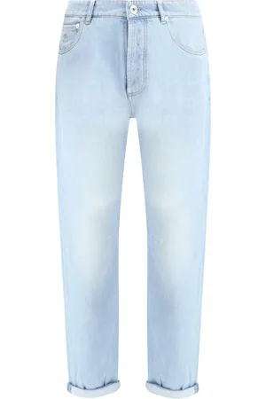 Brunello Cucinelli Herre, Jeans, Blå, L