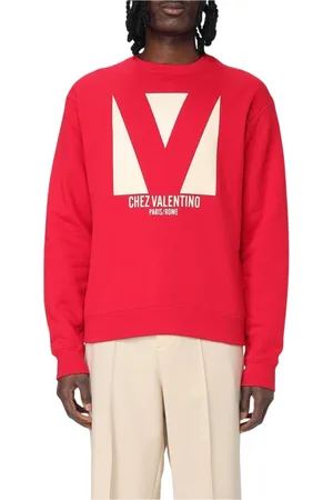 VALENTINO Herre, Gensere & Hettegensere, Rød, M