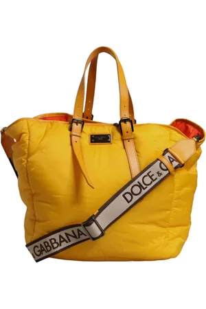 Dolce & Gabbana Dame, Vesker, Gul, ONE SIZE