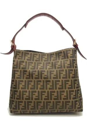 Fendi Dame, Pre-owned, Brun, ONE SIZE