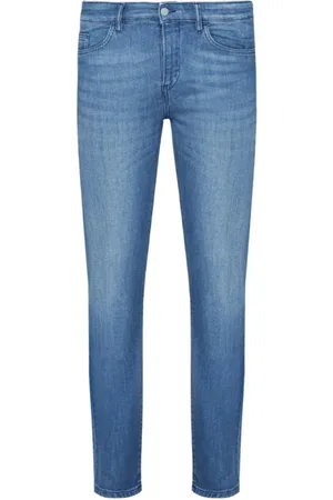 HUGO BOSS Herre, Jeans, Blå, W35 L34
