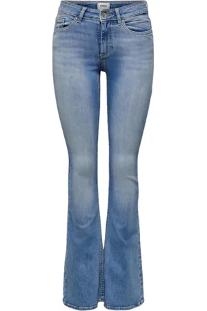ONLY Dame, Jeans, Blå, S