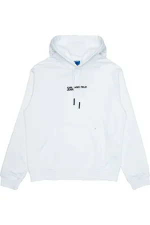 Karl Lagerfeld Herre, Gensere & Hettegensere, Hvit, XL