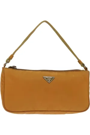 Prada Dame, Pre-owned, Oransje, ONE SIZE