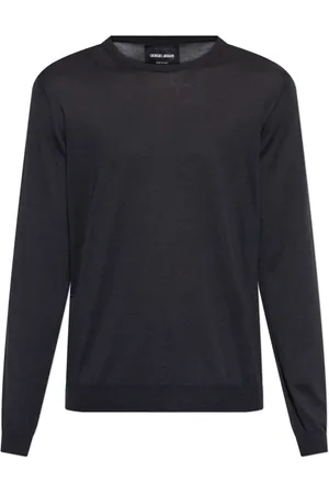 Giorgio Armani Herre, Strikkevarer, Blå, M