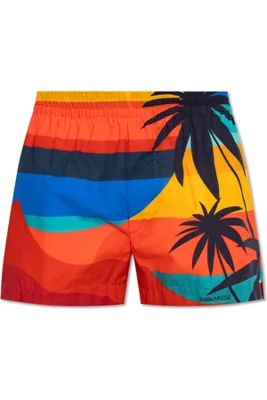 Dsquared2 Herre, Svømmetøy, Flerfarget, 2XL