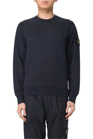 Stone Island Herre, Gensere & Hettegensere, Blå, 2XL