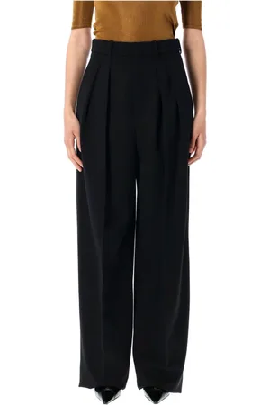 Saint Laurent Dame, Bukser, Svart, S
