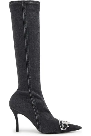 Diesel Dame, Sko, Svart, 40 EU