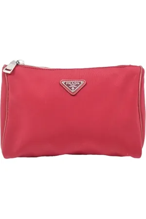 Prada Dame, Pre-owned, Rød, ONE SIZE