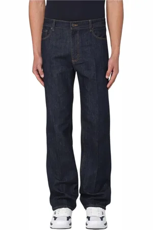 Emporio Armani Herre, Jeans, Blå, W33