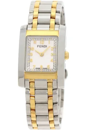 Fendi Dame, Pre-owned, Hvit, ONE SIZE