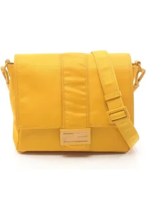 Fendi Dame, Pre-owned, Gul, ONE SIZE