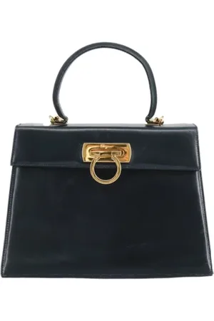 Salvatore Ferragamo Dame, Pre-owned, Blå, ONE SIZE