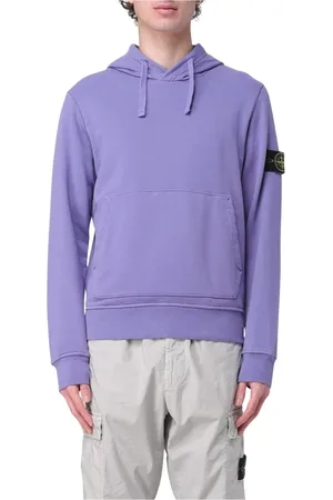 Stone Island Herre, Gensere & Hettegensere, Lilla, 2XL