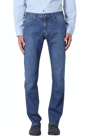 Emporio Armani Herre, Jeans, Blå, W30