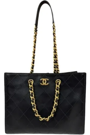 CHANEL Dame, Pre-owned, Svart, ONE SIZE