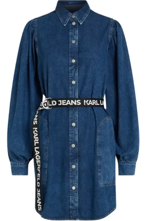 Karl Lagerfeld Dame, Kjoler, Blå, M