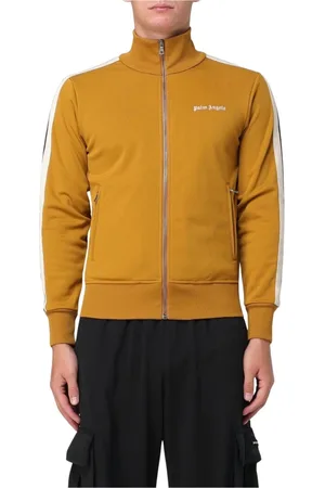 Palm Angels Herre, Gensere & Hettegensere, Gul, XL