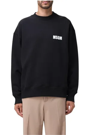Msgm Herre, Gensere & Hettegensere, Svart, XL