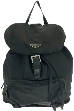 Prada Dame, Pre-owned, Svart, ONE SIZE