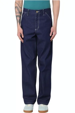 Carhartt Herre, Jeans, Blå, W34