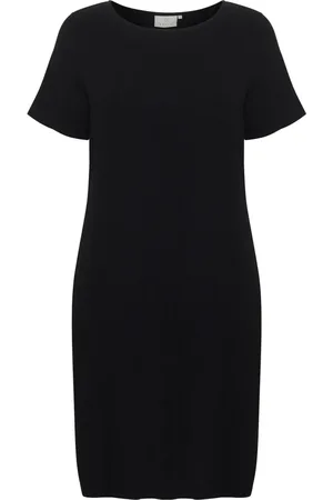 Kaffe Dame, Kjoler, Svart, XL