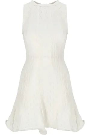 Msgm Dame, Kjoler, Hvit, S