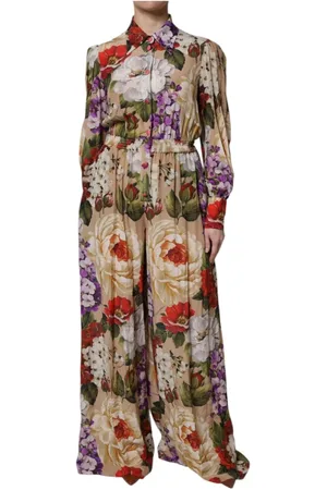 Dolce & Gabbana Dame, Jumpsuits & Playsuits, Flerfarget, S