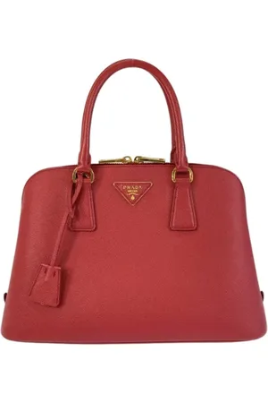 Prada Dame, Pre-owned, Rød, ONE SIZE