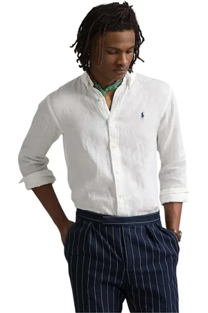 Ralph Lauren Herre, Skjorter, Hvit, 2XL