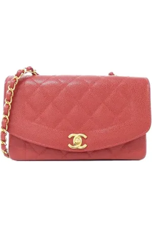 CHANEL Dame, Pre-owned, Rød, ONE SIZE