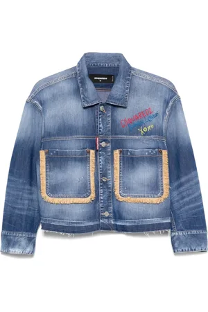 Dsquared2 Dame, Jakker, Blå, 2XS