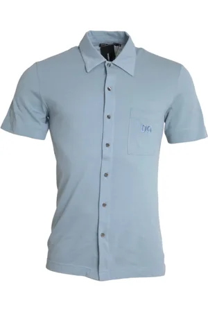 Dolce & Gabbana Herre, Skjorter, Blå, S