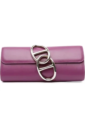 Hermès Dame, Pre-owned, Lilla, ONE SIZE
