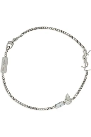 Saint Laurent Dame, Accessories, Grå, S