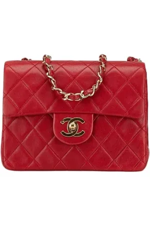 CHANEL Dame, Pre-owned, Rød, ONE SIZE