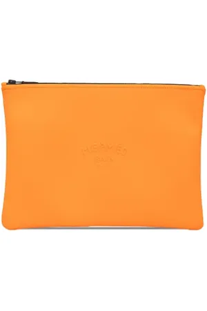 Hermès Dame, Pre-owned, Oransje, ONE SIZE