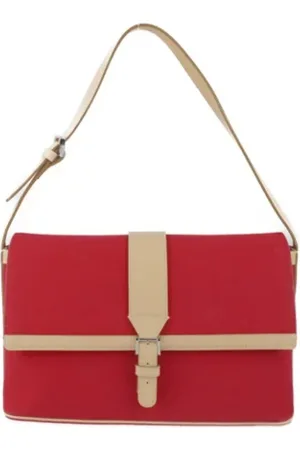 Burberry Dame, Pre-owned, Rød, ONE SIZE