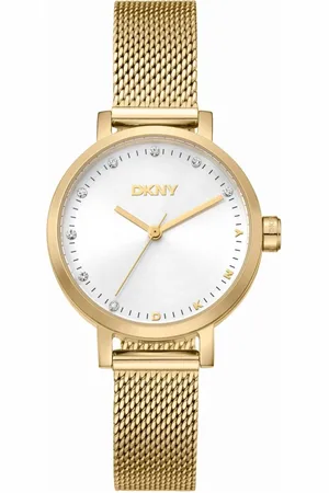 DKNY Dame, Accessories, Gul, ONE SIZE