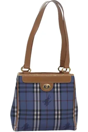 Burberry Dame, Pre-owned, Blå, ONE SIZE