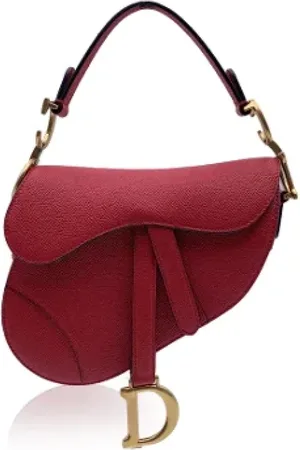 Dior Dame, Pre-owned, Rød, ONE SIZE