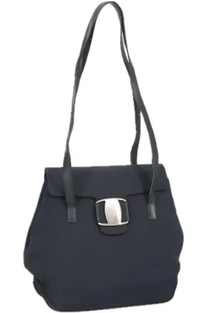 Salvatore Ferragamo Dame, Pre-owned, Svart, ONE SIZE