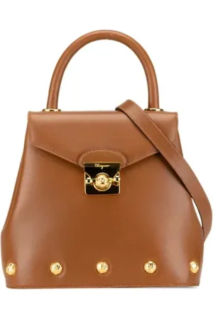 Salvatore Ferragamo Dame, Pre-owned, Brun, ONE SIZE