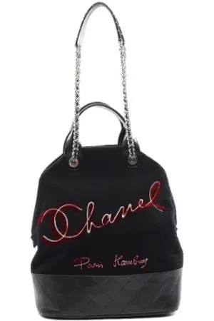 CHANEL Dame, Pre-owned, Svart, ONE SIZE